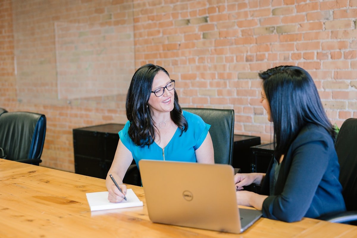Counsellor meeting a student family for admission guidance